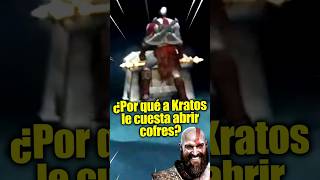 ¿Por qué a Kratos le cuesta abrir cofres  God of War 🔥 TryTiger Kratos GodofWar [upl. by Neelyt309]