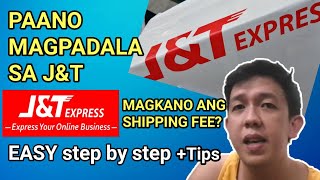 PAANO MAGPADALA SA JampT EXPRESS  MAGKANO ANG SHIPPING FEE SA JampT [upl. by Leahciam]