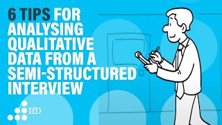 How to analyse qualitative data for an interview I semistructured interview [upl. by Maryanna]