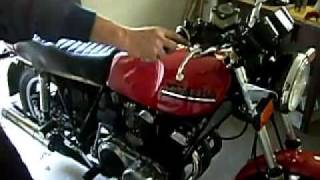 YAMAHA XS 750 SOUND [upl. by Sivaj]