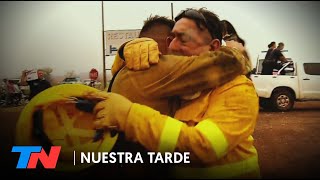 Incendios en Corrientes el trabajo a destajo de bomberos y brigadistas [upl. by Teraj549]