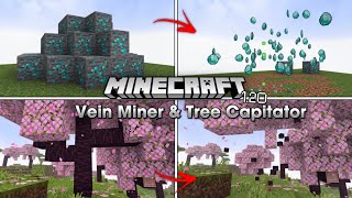 Gói tài nguyên Vein Miner amp Tree Capacitor Addon dành cho Minecraft PE 120 [upl. by Soble560]