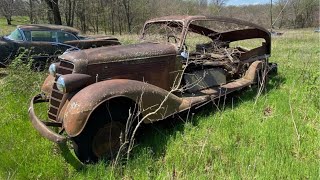 Will it run after 80 years 1934 oldsmobile hearse [upl. by Hendry363]