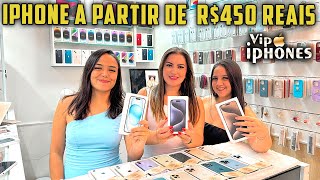 IPHONE A PARTIR DE R450 REAIS  VIP IPHONES SANTA EFIGÊNIA [upl. by Wahlstrom]