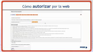 ASISA Tutorial  Autorizaciones web [upl. by Oaks]