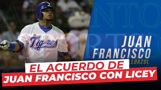 EL LIDER DE CUADRANGULARES EN LIDOM JUAN FRANCISCO VUELVE AL LICEY [upl. by Aleron]