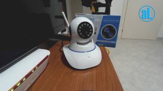 Recensione Videocamera Sorveglianza CCTV GBH 360° Wifi IP P2P [upl. by Odoric682]