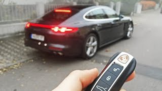 All New Porsche Panamera 4S  Launch Control Sound and in Detail [upl. by Hussar595]