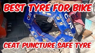 Ceat Puncture Safe tyre [upl. by Haslett]