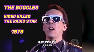 The Buggles  Video Killed The Radio Star  Music Video FULL HD with lyrics 1979 [upl. by Eustacia]