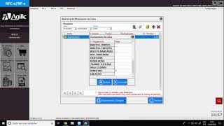 AGILLE NFCe e NFe  FECHAMENTO DE CAIXA [upl. by Lubbock]
