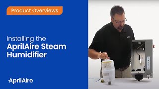 Installing the AprilAire Steam Humidifier [upl. by Alahs]