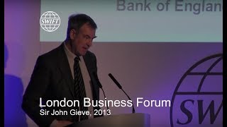 London Business Forum 2013 Sir John Gieve [upl. by Sabsay667]