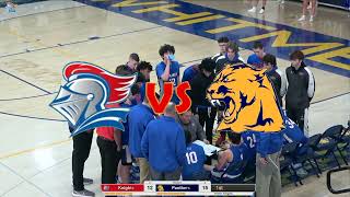 SFS Knights vs Whitmer Panthers Varsity Basketball [upl. by Nilre873]