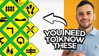 34 Most Important Road Signs For Your Driving Test [upl. by Einnep]