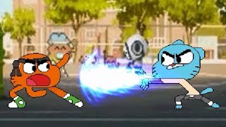 Gumball and Darwin Fights  Player 1 vs Player 2  SIBLING FIGHTS  BEST OF 3 [upl. by Amalia]