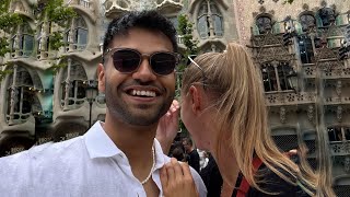 She came to Barcelona to meet me 🤭  Indian Boy In Spain  San Kalra Vlogs [upl. by Moffit]