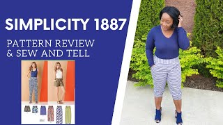 SIMPLICITY PATTERN REVIEW 1887  Sew amp Tell [upl. by Timofei]