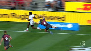 Highlights Four teams unbeaten at New Zealand Sevens [upl. by Llerrahs]