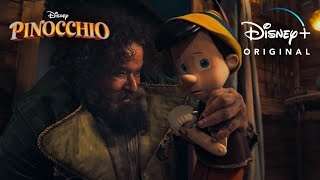 Pinocchio 2022  Pinocchio is Kidnapped  Movie Clip  Disney [upl. by Schwarz565]