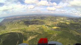 Vol en Parapente à Moustiers  Paraglider flight in Provence [upl. by Nella640]