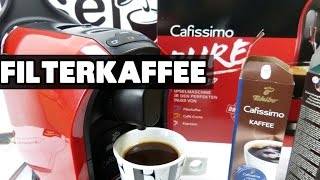 Filterkaffee Tchibo Cafissimo PURE deutsch [upl. by Adnauq54]