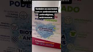 Regra de uso do hífen com o prefixo ANTI estudar [upl. by Nnav]