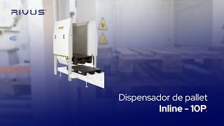 Dispensador de pallet Inline10P [upl. by Chilson]