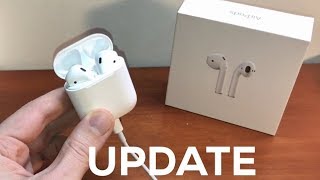 HOW TO UPDATE Apple AirPods Firmware  Software Update Tutorial [upl. by Antonella]