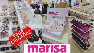 Tour na Marisa  Mostrei os Sapatos Sandálias Scarpins e Tênis [upl. by Eglanteen892]