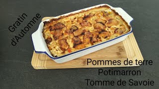 Gratin dautomne à la tomme de Savoie 🍴 [upl. by Rondon]