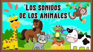 🐮🐔Canción infantil 🐾 Los sonidos de los ANIMALES 🎶 Animal Sounds 🐸🐍 For kids [upl. by Agee651]