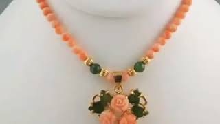 latest Coraljadepearl jewelry collection 2021 [upl. by Nylcsoj]