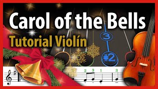 Carol of the Bells  Violín Play Along🎻 [upl. by Serica]