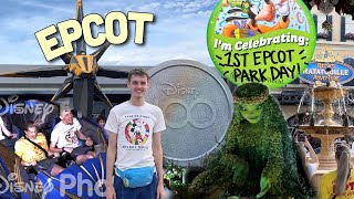 MY FIRST EVER EPCOT PARK DAY  DISNEY CRP [upl. by Rice824]