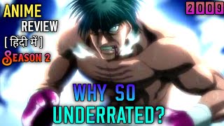 Hajime No Ippo  New Challenger 2009 Review in Hindi  Season 2  Season Recap Ep 16 [upl. by Bergeron72]