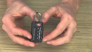 Travel Accessories  Word Lock® TSA Lock® [upl. by Caron312]