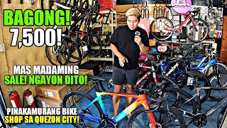 BAGONG 7500 DUMATING NA PINAKAMURANG BIKE SHOP SA QUEZON CITY MAS PINADAMING SALE NGAYON DITO [upl. by Noled]