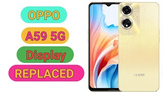 Oppo A59 5G Display Replaced  smartphone oppo oppoa595g display mobilerepair viralvideos [upl. by Gonzalez]