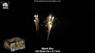 Kembang Api Cake Black Box 100 Shots 06  07 Inch Cake Fireworks [upl. by Cris]