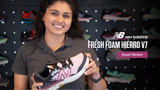 New Balance Fresh Foam Hierro v7  Womens Expert Review 2023 [upl. by Ardnossak]