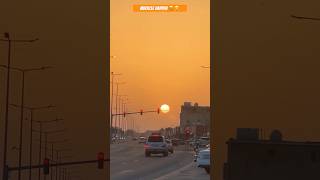 Miracle happen In UAE 🇦🇪 Two Suns 🌞 🌞shorts sun sunset views awaken beautiful miracles [upl. by Chapen]