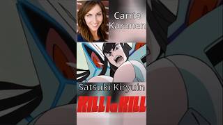 Voice Actors from Anime Carrie Karanen berserk killlakill konosuba animevoiceactor anime [upl. by Aland958]