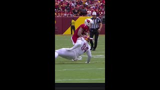 Montez Sweat with a Tackle For Loss vs Arizona Cardinals [upl. by Ennire]