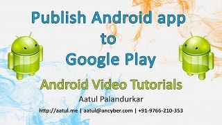 How to publish Android app to Google Play Store [upl. by Lowrie]