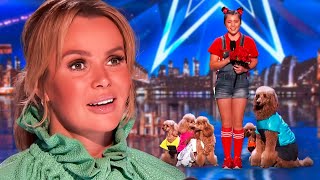 12 Best Dog Acts Of ALL TIME on Americas Got Talent and Britains Got Talent [upl. by Ballard]