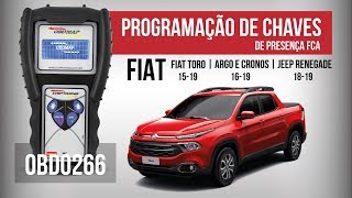 Programação de Chaves Fiat Toro via OBD0266 [upl. by Kano216]