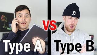 Type A vs Type B Personalities [upl. by Herwig]