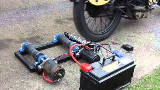 Motorcycle Paddock Starter Roller [upl. by Jan]