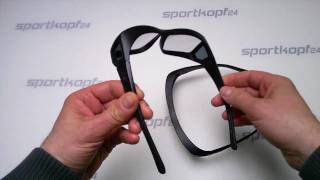 uvex ultra spec Sportbrille für Brillenträger [upl. by Tarrel]